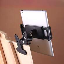 Artist Easel Tablet Stand And Phone Holder, Compatible With IPhone, 10.16 - 27.94cm Tablets, Clip-On Mounting Bracket For Office, Studio Drawing Board, Artist Tablet/Easel, Clip-On - Cabinet - View 5