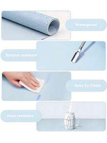 Grey Nail Art Table Mat, Waterproof Foldable, Nail Art Hand Rest Pad - Grey - View 3