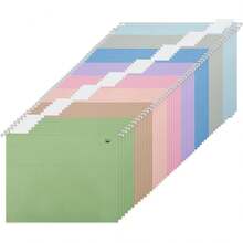 Mr. Pen- Hanging File Folders Bulk, 24 Pack, Letter Size File Folders - Pastel - View 6