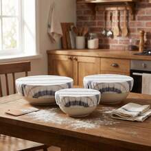 3 قطع مجموعة أغطية أوعية الطعام، أغطية تخمير خبز الساور دو للهالوين والكريسماس، تناسب أوعية 8-12 بوصة، وسادات تخمير العجين القابلة للغسل، أغطية صناديق تخزين المطبخ والثلاجة المنزلية، مناسبة للطعام والفواكه والبقايا - متعدد الألوان - مشاهدة 5