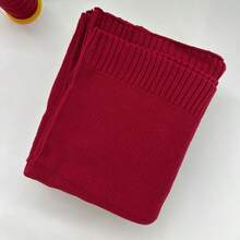 Customized Embroidered Knitted Baby Blanket: Personalized Name Pattern, Embroidered Letters, Customized Embroidered Text Pattern Blanket, Soft Breathable Knitted Fabric, Blanket, Comfortable Gift, Creative Birthday Gift - Multicolor - View 21