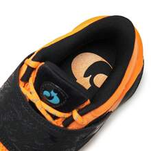 Under Armour Men's Lace-Up Velcro Basketball Shoes FLOW Midsole Lateral Support Grip Change Of Direction Court Sports Shoes - Orange/Black - View 8