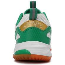 Men Lace‑Up Badminton Shoes Breathable Mesh Upper Indoor Court Training Athletic Sports Sneakers - White - View 8