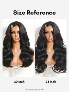 Wig Rambut Keriting Bervolume dengan Poni Samping InvisiBlend™ Belahan Samping V Pas Sesuai Ukuran untuk Sehari-hari Gelombang Blowout yang Mengembang dan Lentur Volume Instan Pemakaian Tanpa Lem yang Mudah Dipakai Ramah untuk Pemula Tali Serut 100% Rambut Manusia Wig Unice yang Mudah Diwarnai - SNatural - View 4