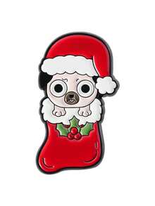 1 Pc/3pcs Cute Cartoon Christmas Dog Pattern Brooch, Fun Metal Enamel Pin, Creative Decorative Lapel Pin For Backpack, Christmas Gift - Multicolor - View 9