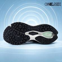 Sepatu Lari Kasual Olahraga ONEMIX, Nyaman, Peredam Guncangan, Sol Tebal Bertali Rendah, Anti Selip, Tahan Aus - Xiaochenbai - View 7