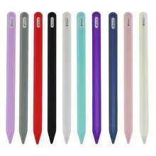 كم واقي من السيليكون لقلم أبل برو وقلم أبل الجيل الثاني USB-C، متوافق مع آيباد إير/ ميني/ برو/ قلم لوحي (واجهة Type-C) - متعدد الألوان - مشاهدة 2