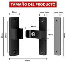 Deadbolts - Sliding Door and Window Latch Bolt Night-glow 90-degree Door Catch - View 9