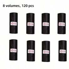 1/4/8 Rolls Car Mini Trash Bags, Compatible With Car Trash Cans, Compact Portable Disposable Garbage Bags, Practical Car Interior Storage Accessory - Car Mini Trash Bag - View 12