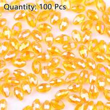 100pcs 4*6mm AB Color Austrian Crystal Glass Seed Beads DIY Jewelry Making Supplies For Necklace Bracelet - AB Crystal Glass Seed Beads - View 27