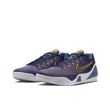 Nike Kobe 9 ELITE EM PROTRO Comfortable Fit Breathable Responsive Grip Low-Top Basketball Shoes Unisex Thunder Blue - Blue - View 3