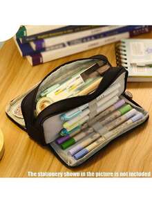 Large Capacity Pencil Case, Perfect Gift For Friends - Single Piece - View 2