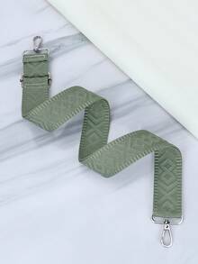 Adjustable Embroidered Shoulder Strap, Suitable For Handbags And Crossbody Bags, Wallet Strap - Green - View 3