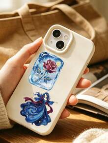 50pcs Van Gogh Impressions Cartoon Graffiti Stickers For Decorating Phone Cases, Diaries, Laptops, Water Bottles, Refrigerators, Waterproof Stickers - Multicolor - View 5