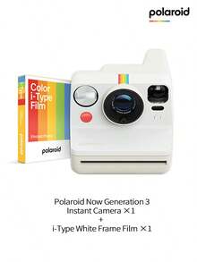 Polaroid Now Gen3 Instant Camera | The Perfect Classic Retro Choice For Beginners! Built-In Soft-Focus Filter, Single-Shot Imaging, Autofocus, Double Exposure, Vintage Film Feel, Instant Prints. - View 19