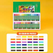 1 Set Dark Tone Oil Pastel Set, 48 Colors Professional Art Drawing Sticks, Soft Doodle Sticks, Suitable For Student Art Creation And Painting, Applicable For Coloring And Crayon Set - Sets - View 11