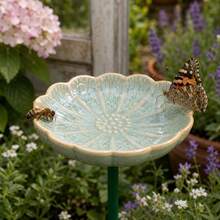 Personalized Ceramic Bee Watering Stations, Garden Signs With Customizable Names, Butterfly Waterers, Pollinator Insect Water Dishes, Gardener's Gifts. - Multicolor - View 4