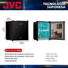 JVC Refrigerators - Black - View 2