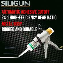 Metal Ultra-Short Mini Portable Caulking Gun For Glass Silicone Sealant In Small Spaces - Metal Version - View 3