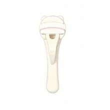 1pc Cat Ear Spring-Loaded Eyelash Curler, Pink & White Dual Color Options, Portable Spring-Press Eyelash Curler, Easy-To-Use Spring-Loaded Design For Effortless Curl Without Damaging Eyelids, Lightweight And Comfortable Grip, One Press For Instant Curl And Lifted Look, Perfect For Home Makeup And On-The-Go Touch-Ups, Easily Create Sun-Flower-Like Voluminous Lifted Eyelashes - Multicolor - View 8