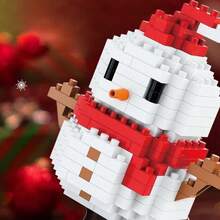 Creative Educational Santa Claus Building Blocks, Compatible With Children's Christmas Small-Piece Toys, Perfect As A Christmas Gift - Multicolor - View 4