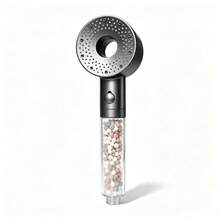 1pc High Pressure Water-Saving Shower Head, 5 Adjustable Modes, With Bead Filter, ABS Material, Pressurized Shower Head, Bathroom Accessory, Home Bathroom Decor, Autumn Decoration - A - View 11