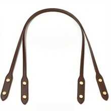 3pcs Synthetic Leather Shoulder Strap + 26cm Bag Bottom - Straight Rivet Design, Suitable For Handmade Crafts And Bag Repair Replacement, Such As Woven Bags, Shoulder Bags And Other Wallet Straps, DIY Wallet Making Optional Random Color Set, Handmade Bag Accessories, Wallet Making Materials - Multicolor - View 20