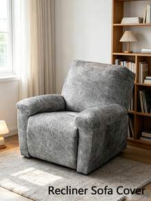 Single Seat Recliner Sofa Cover, Elastic Combination Recliner Sofa Cover, Soft Elastic Washable Furniture Pet Protection Cover - Multicolor - View 6
