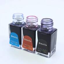 shi sheng 20ML Multi-Color Non-Carbon Ink For Fountain Pen. Non-Blocking Ink For Artistic Hand-Drawing. Smooth Writing In Black, Red, Blue, Etc. - 20ml Non-carbon Ink + 10 Black Ink Cartridges - View 5