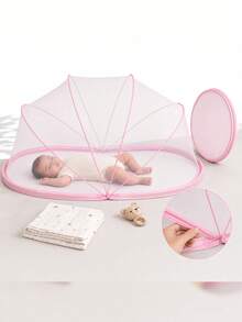 Mosquito Net For Babies - Pink - View 10