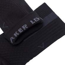 Under Armour UA Curry Series | Thickened Terry Cloth Shock-Absorbing High-Elastic Knitted Unisex Basketball Mid-Calf Professional Sports Socks - Black - View 5