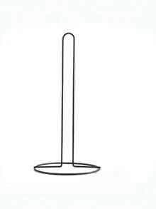 Metal Vertical Paper Towel Holder, Freestanding Countertop Roll Dispenser With Round Base, Modern Kitchen Dining Table Paper Towel Storage Rack, Suitable For Home Essentials, Kitchen Countertop, Dining Table, Bathroom And Home Decor - Multicolor - View 12
