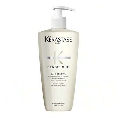 Kérastase [500ml] Sampo Platinum Revitalisasi Penambah Volume Asam Amino Isi Ulang Asam Hialuronat Peptida Penambah Volume Penguat Rambut Tipis Halus Sampo untuk Rambut Tipis dan Halus