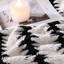 2026 New Jacquard Sherpa Double Layer Blanket, Winter Warm Bed Throw Blanket - Pine Shadow - View 9