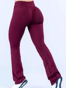 Women Pants - Winter Plum - View 8