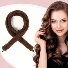 Fuzzy Heatless Curling Rod With Elastic Ends, Slouchy Sleep Heatless Curlers, Big Wave Curling Tool, Simple Easy To Use Convenient Practical, Multiple Colors Available - Multicolor - View 14