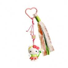 Miniso Home Forest Fairy Series Woven Rope Keychain, Kuromi Hello Kitty Cinnamoroll My Melody Cute Cartoon Bag Pendant, Ideal Gift For Sanrio Fans (1pc) - 1PC - View 13