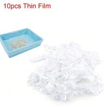 60pcs/1PC Disposable Plastic Cage Liners - Small Animal Leakproof Toilet Film, Transparent Rabbit Cage Leakproof Toilet Film, Small Pet Tray Liner, Pig Cage And Bird Cage Tray Liner - View 13