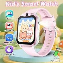 Children Smart Watch, 18+ Fun Games, 1.83-Inch Touch Screen, Camera, Flashlight, Sleep Monitoring, Alarm Reminder, Camera, Photo Album, Games, Calendar, Pedometer, Countdown, Calculator, Stopwatch, Flashlight - Multicolor - View 13
