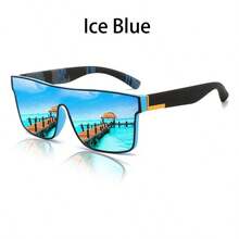 Fashion Retro Splicing One-Piece Oversized Glasses Are Suitable For Various Outdoor Activities Such As Travel And Beach Are A Unisex Accessory - F766-5 - View 19