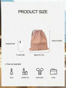 Prada Reversible Drawstring Backpack - Black & Pink Waterproof Nylon Shoulder Bag, 36x43cm Large Capacity Lightweight Daily Backpack, Suitable For Travel, Beach, Shopping And Daily Commute. - Pink - View 8