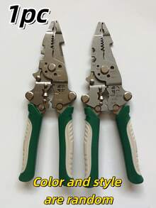 1pc Heavy Duty Multi-Purpose Metal Sheet Cutter, Spring-Loaded Metal Sheet Cutting Scissors, Non-Slip Handle Industrial Scissors, Suitable For Metal Sheets, Copper Wire, Electrical Wire, PVC Pipe, Carpet DIY Hand Cutting Tool - A - View 12