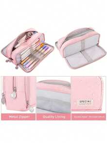 Large Capacity Pencil Case, Perfect Gift For Friends - Single Piece - View 8