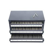End Mill Dispenser Cabinet, Three-Drawer End Mill Organizer Cabinet For 1/8" To 1", Steel End Mill Dispenser Organizer Cabinet With Labels, 29-Compartment Stackable For End Mill Storage - End Mill Dispenser Cabinet - View 8