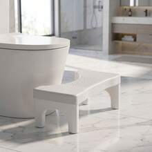Bathroom Footstool, Non-Slip Toilet Step Stool, U-Shaped Stable Base, Anti-Slip Foot Pedal, Household Toilet Assistant, Suitable For All Types Of Toilets - Multicolor - View 5