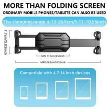 Adjustable Car Cup Holder Phone & Tablet Mount - Stable Flexible Arm, Dashboard Compatible With 10.16-35.56cm Devices - Suitable For Cars And Trucks, Convenient Touchscreen Operation, Car Accessories - One Size - View 7