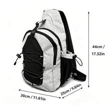New Outdoor Sports Backpack: Portable And Durable, With Multiple Compartments For Storing Pickleballs And Rackets - Multicolor - View 3