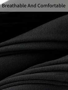 1 Pair 80/200G Tight Black Tights, For Women, Minimalist Solid Color, Pantyhose - Multicolor - View 2