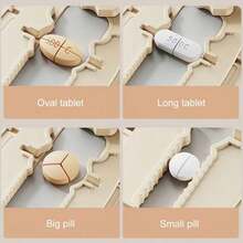 Pill Cutter, Rectangular Pill Slicer, Can Cut Into Multiple Sizes To Meet Daily Medication Needs, Suitable For Carrying And Travel Use - View 3