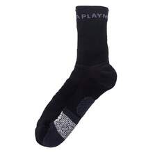 Under Armour UA Curry Series | Thickened Terry Cloth Shock-Absorbing High-Elastic Knitted Unisex Basketball Mid-Calf Professional Sports Socks - Black - View 7